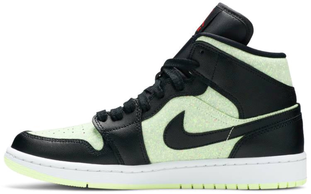 Wmns Air Jordan 1 Mid Se Black Barely Volt Cv5276003 5 Wmns Air Jordan 1 Mid SE Black Barely Volt’ CV5276-003