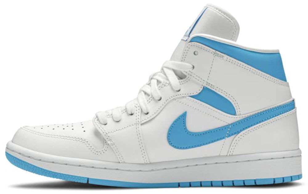 Wmns Air Jordan 1 Mid Unc Bq6472114 5 Wmns Air Jordan 1 Mid UNC’ BQ6472-114