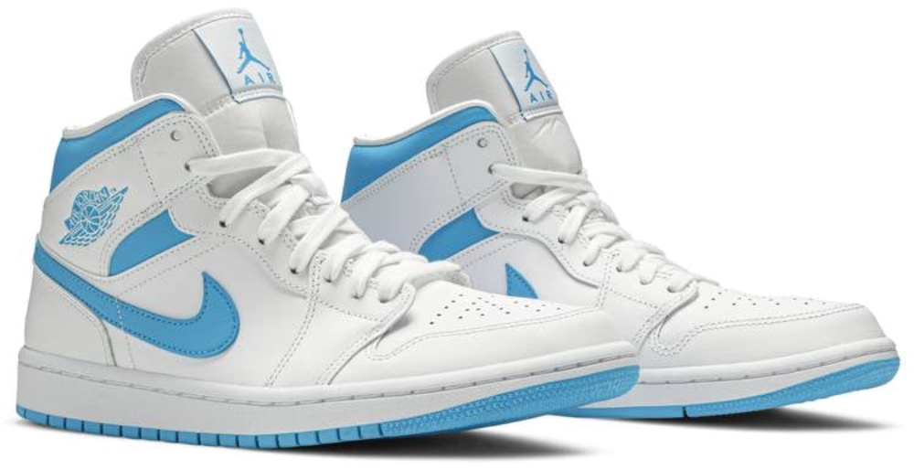 Wmns Air Jordan 1 Mid Unc Bq6472114 6 Wmns Air Jordan 1 Mid UNC’ BQ6472-114