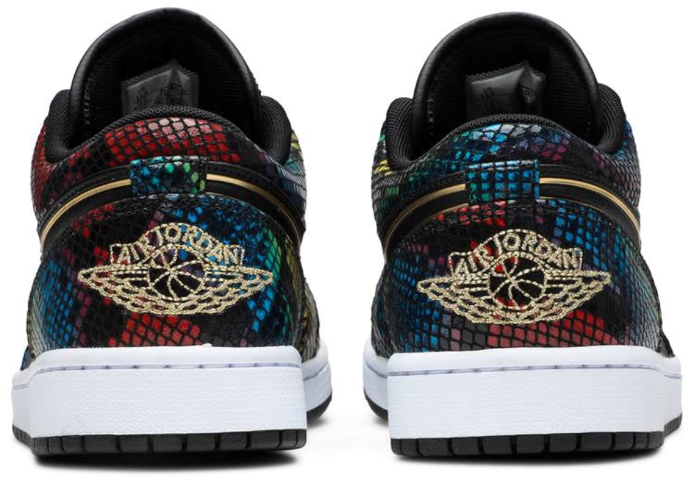 Wmns Air Jordan 1 Low Multi Snakeskin Cw5580001 7 Wmns Air Jordan 1 Low Multi Snakeskin’ CW5580-001