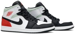 Air Jordan 1 Mid Se Red Black Toe 852542100 fashionwaveus 1 2