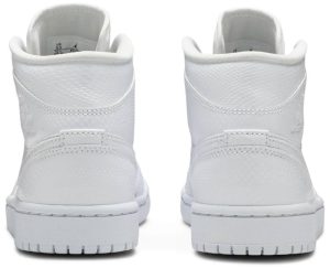 Air Jordan 1 Mid White Snakeskin Bq6472110 fashionwaveus 1 8