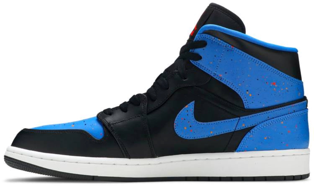 Air Jordan 1 Mid Royal Splatter 554724048 5 Air Jordan 1 Mid Royal Splatter’ 554724-048