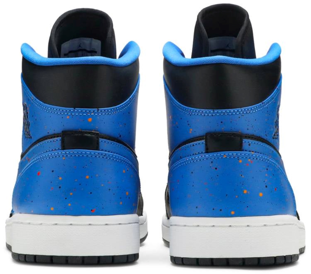 Air Jordan 1 Mid Royal Splatter 554724048 7 Air Jordan 1 Mid Royal Splatter’ 554724-048