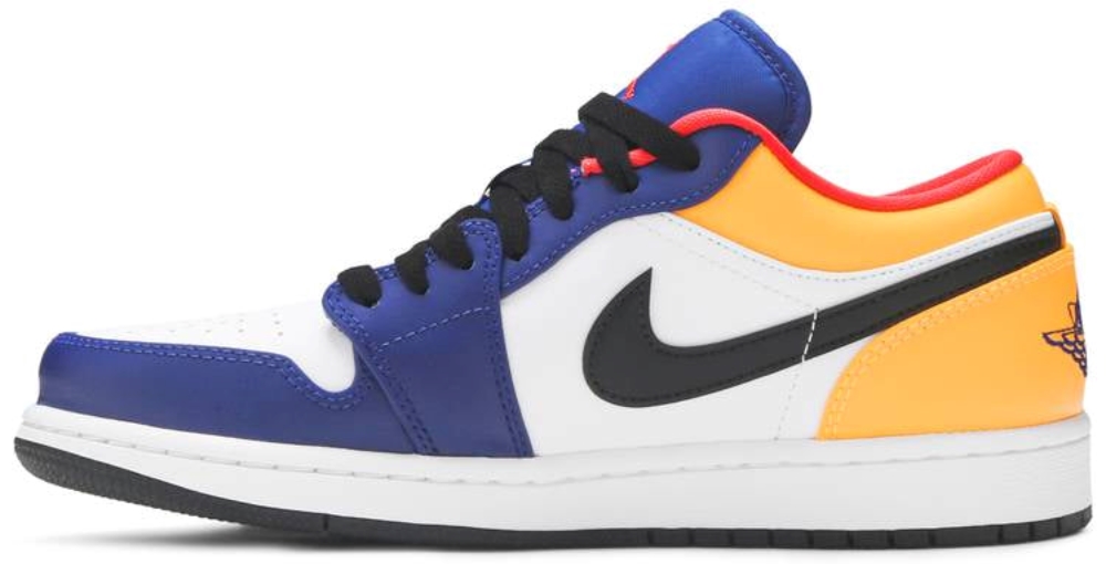 Air Jordan 1 Low White Deep Royal Blue 553558123 5 Air Jordan 1 Low White Deep Royal Blue’ 553558-123