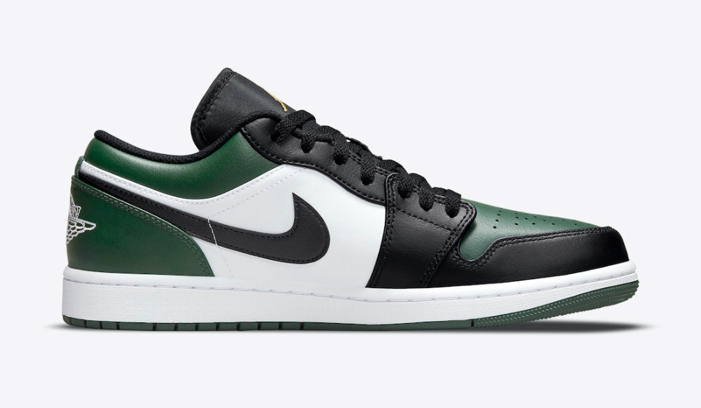 Air Jordan 1 Low Green Toe 553558371 7 Air Jordan 1 Low Green Toe’ 553558-371