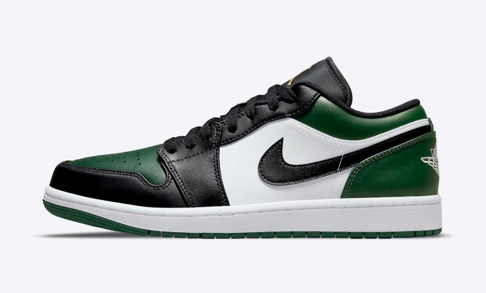 Air Jordan 1 Low Green Toe 553558371 8 Air Jordan 1 Low Green Toe’ 553558-371