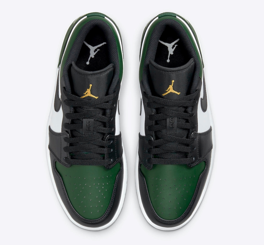 Air Jordan 1 Low Green Toe 553558371 10 Air Jordan 1 Low Green Toe’ 553558-371