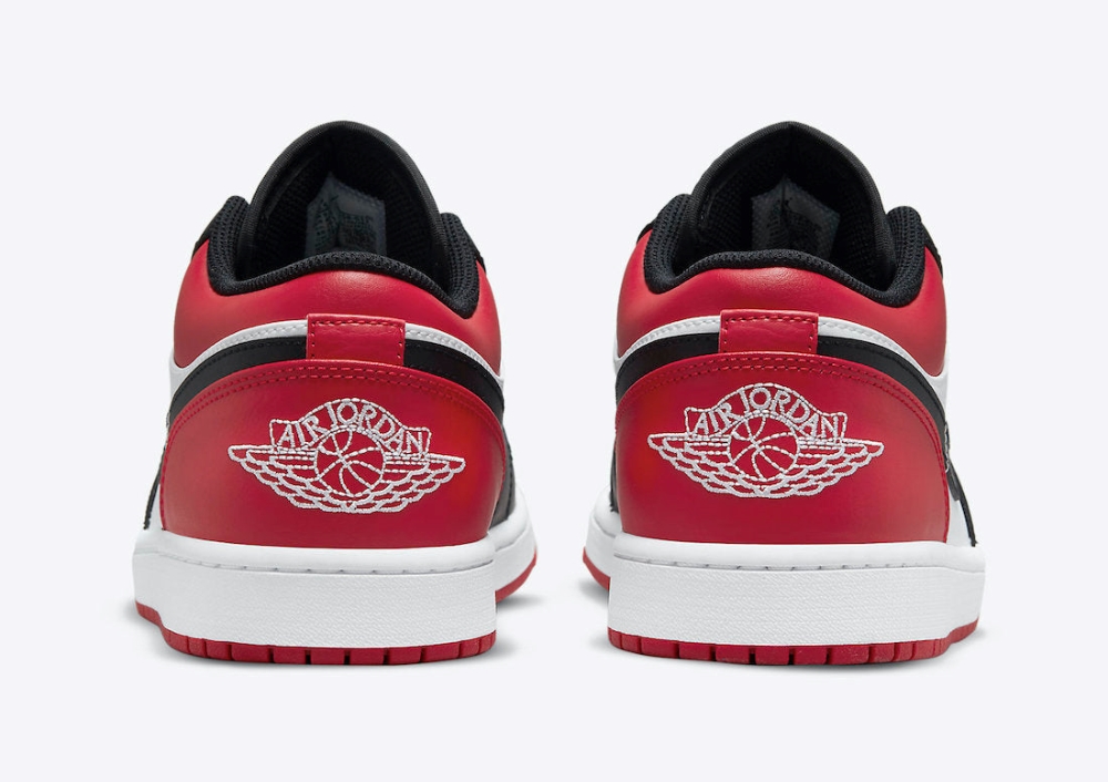 Air Jordan 1 Low Bred Toe 5553558612 11 Air Jordan 1 Low Bred Toe’ 5553558-612