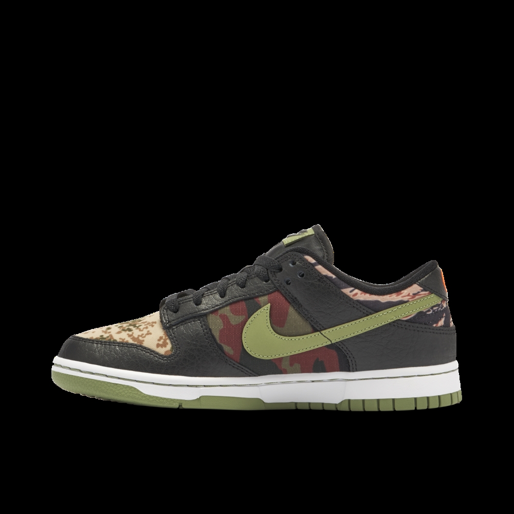 Nike Dunk Low Crazy Camo Oil Green Dh0957001 4 Nike Dunk Low Crazy Camo Oil Green DH0957-001