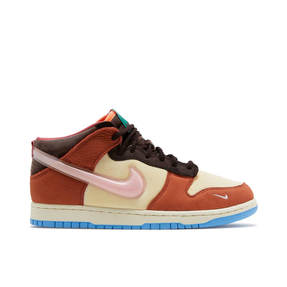 Nike Dunk Mid Social Status Free Lunch Chocolate Milk Dj1173700 2 Nike Dunk Mid Social Status Free Lunch Chocolate Milk DJ1173-700