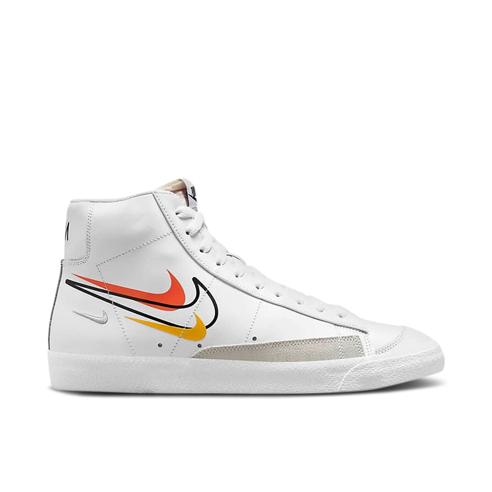 Nike Blazer Mid 77 Multi Swoosh Orange Dn7996100 2 Nike Blazer Mid 77 Multi Swoosh Orange DN7996-100
