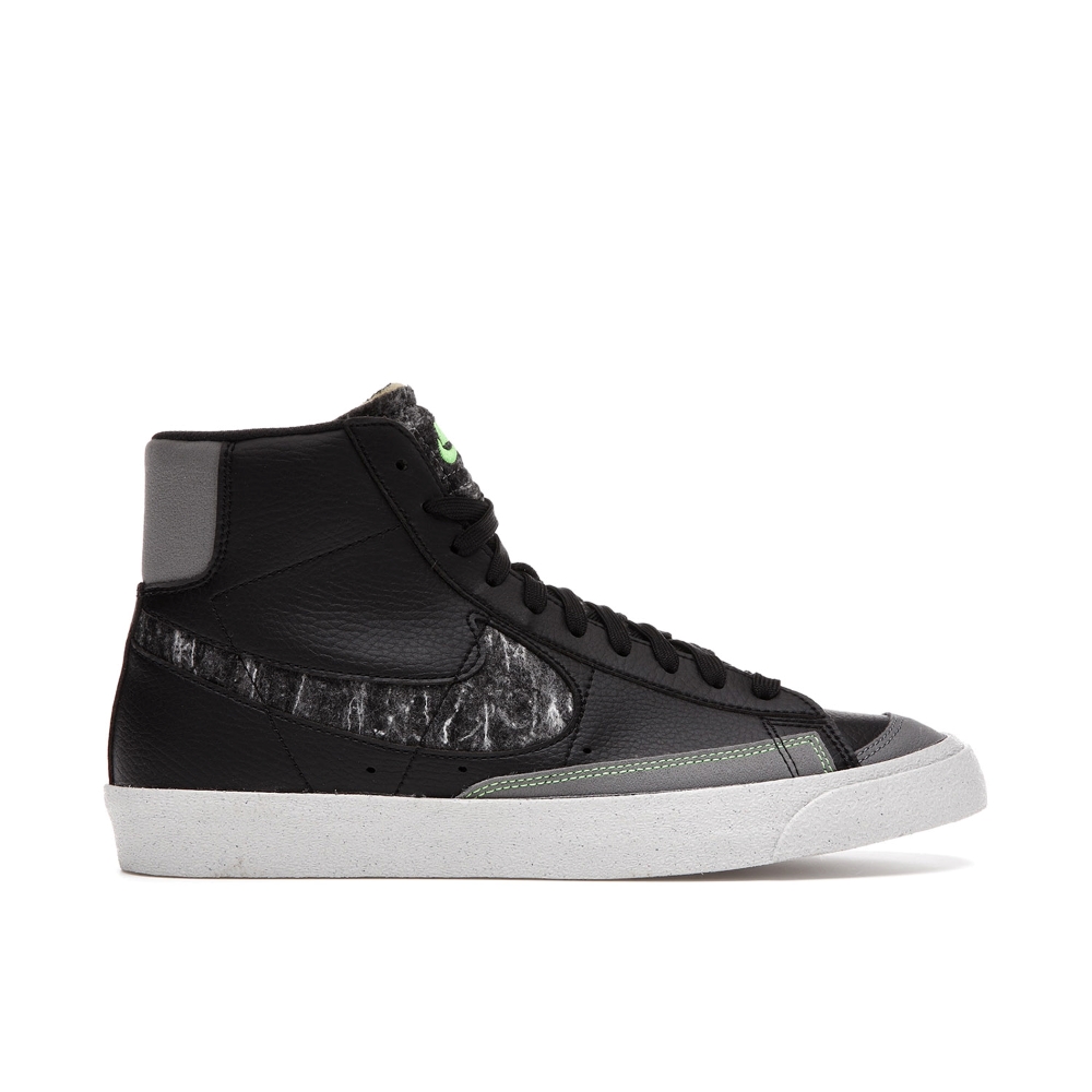 Nike Blazer Mid 77 Vintage Recycled Felt Black Grey Cw6726001 2 Nike Blazer Mid 77 Vintage Recycled Felt Black Grey CW6726-001