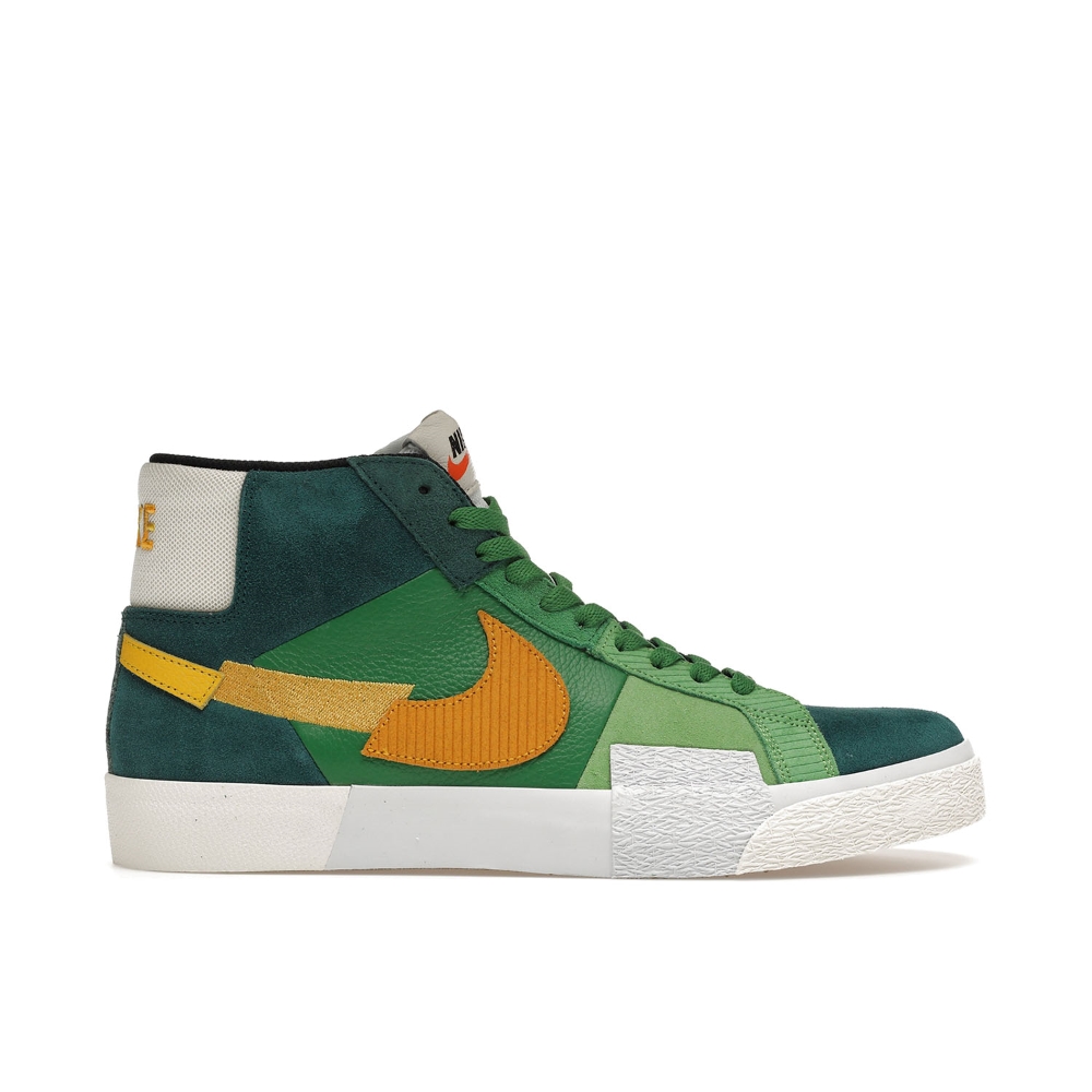Nike Sb Blazer Mid Mosaic Green Da8854300 2 Nike SB Blazer Mid Mosaic Green DA8854-300
