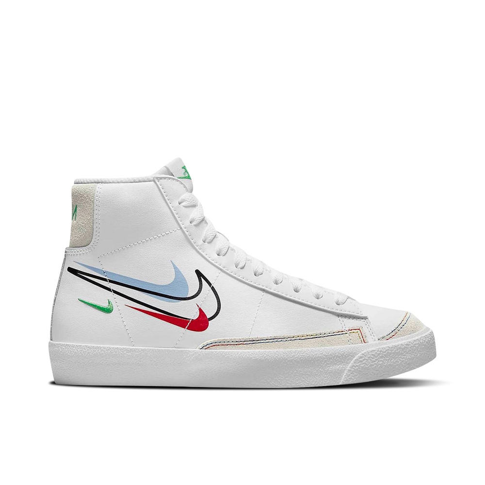 Nike Blazer Mid 77 Multiswoosh Gs Dm9475100 2 Nike Blazer Mid 77 Multi-swoosh GS DM9475-100