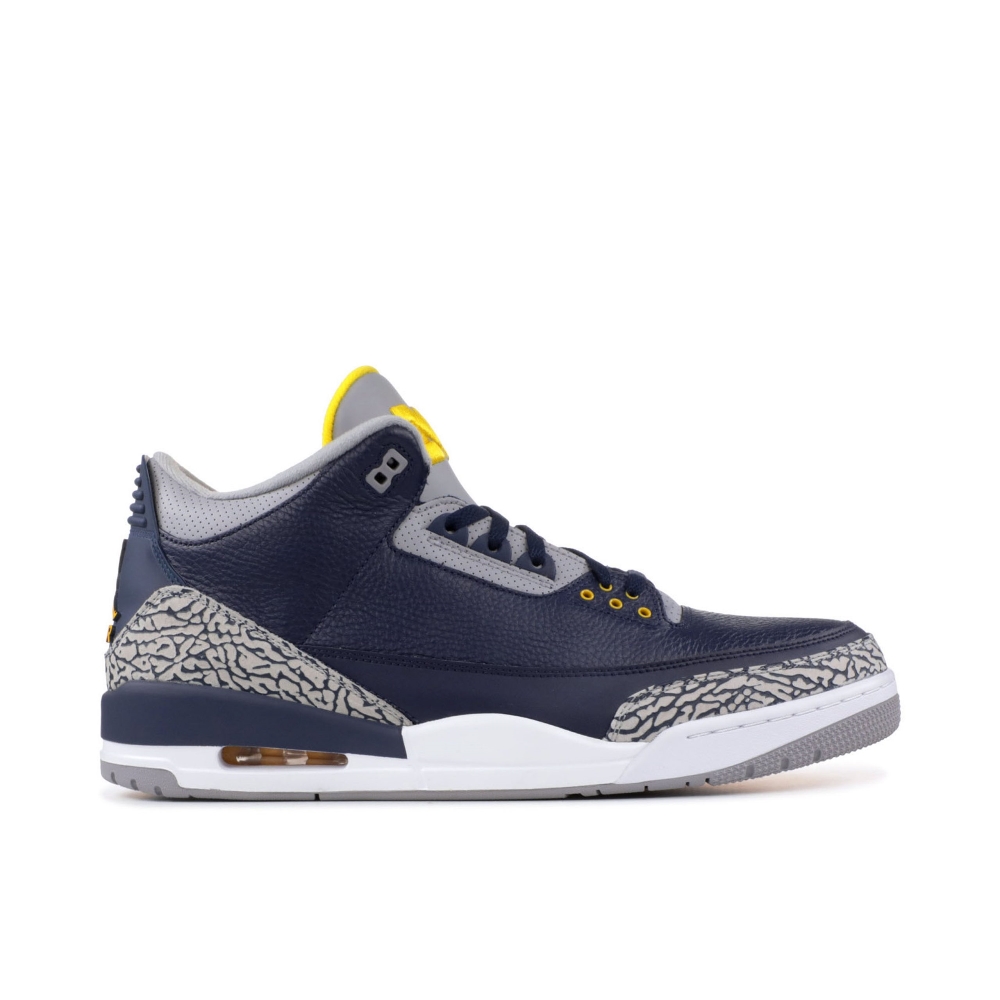 Air Jordan 3 Retro Pe Michigan Aj3820064 2 Air Jordan 3 Retro PE Michigan AJ3820064