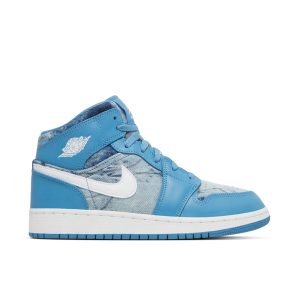 Air Jordan 1 Mid Washed Denim Gs Dm8951400 fashionwaveus 1 1