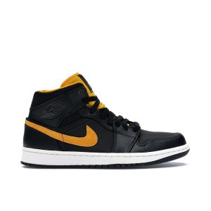 Air Jordan 1 Mid Black University Gold Ci9352001 fashionwaveus 1 1