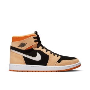 Air Jordan 1 High Zoom Air Cmft Orange Black Ct0978200 fashionwaveus 1 1