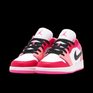 Air Jordan 1 Low Pink Red Gs 553560162 fashionwaveus 1 3