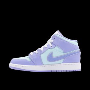 Air Jordan 1 Mid Gs Purple Aqua 554725500 fashionwaveus 1 1