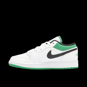 Air Jordan 1 Low White Lucky Green Gs 553560129 fashionwaveus 1 1