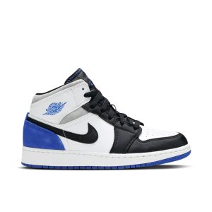 Air Jordan 1 Mid White Black Royal Blue Gs Bq6931102 fashionwaveus 1 1