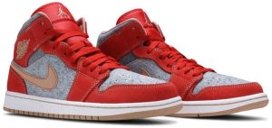 Air Jordan 1 Mid Denim Red Dm4352600 fashionwaveus 1 2