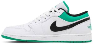 Air Jordan 1 Low White Lucky Green 553558129 fashionwaveus 1 1