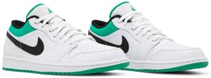 Air Jordan 1 Low White Lucky Green 553558129 fashionwaveus 1 2