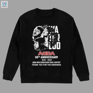 Abbasolutely Fabulous Celebrating 50 Years Of Waterloo Eurovision Win Shirt fashionwaveus 1 3