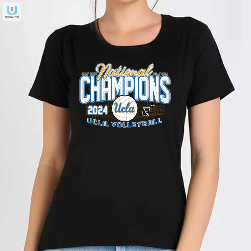 Serve Up Some Fun With Ucla Bruins 2024 Volleyball Champs Tee
