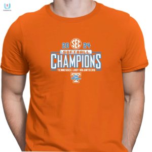 Score Big With The Tennessee Vols Sec Softball Champs Tee fashionwaveus 1 3