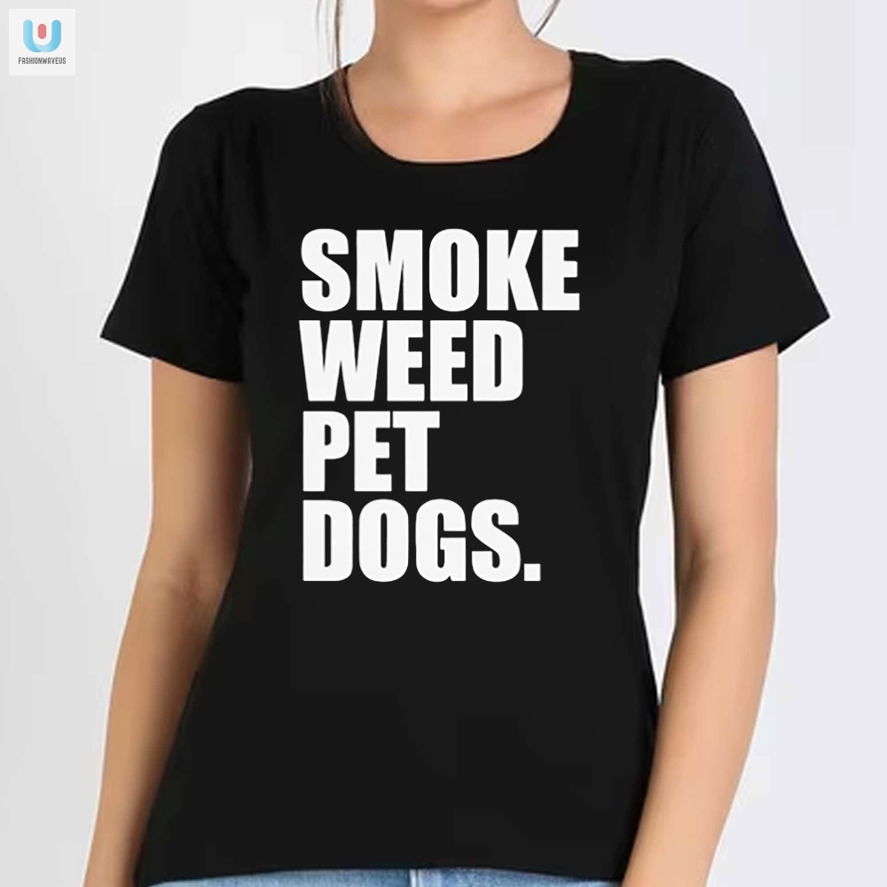 Puff Paws Hilarious Smoke Weed Pet Dogs Shirt