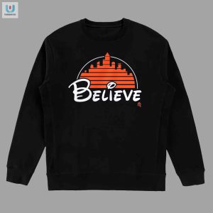 Reach For The Punbelievable With Our Believe Skyline Tee fashionwaveus 1 3