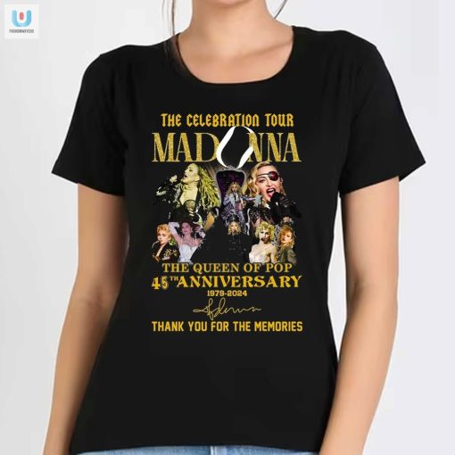 Get Into The Groove With This Queen Of Pop Tshirt fashionwaveus 1 1