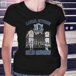 Score The Best Laugh With Luka Kyrie Mavericks Tee fashionwaveus 1 1