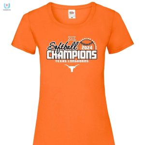 Yeehaw Texas Longhorns 2024 Big 12 Softball Champs Tee fashionwaveus 1 2