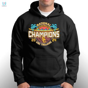 2024 Usc Trojans Ncaa Beach Vb Champs Tee Spike Your Style fashionwaveus 1 2