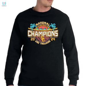 2024 Usc Trojans Ncaa Beach Vb Champs Tee Spike Your Style fashionwaveus 1 3