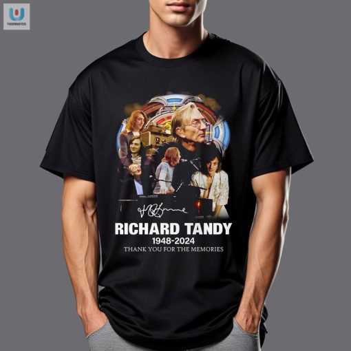 Richard Tandy Tribute Tee Remembering The Good Times fashionwaveus 1