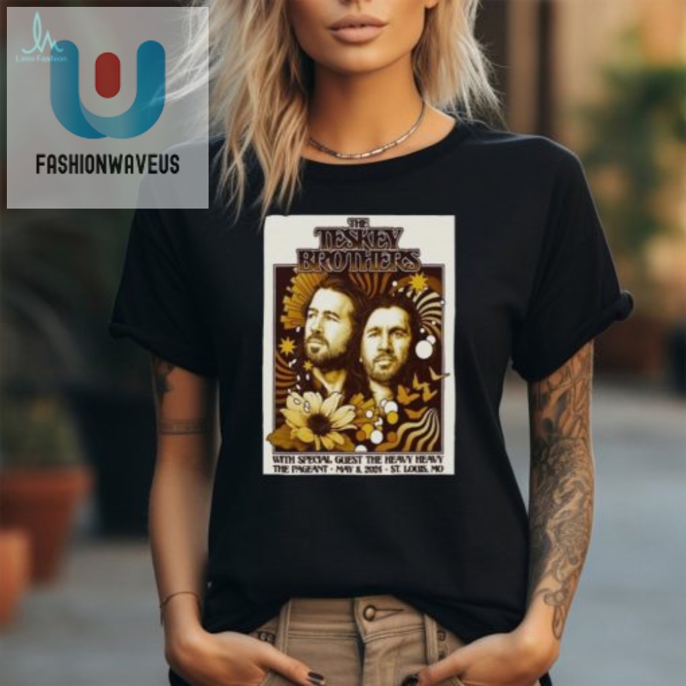 Get Your Groove On With The Teskey Bros Poster Tee