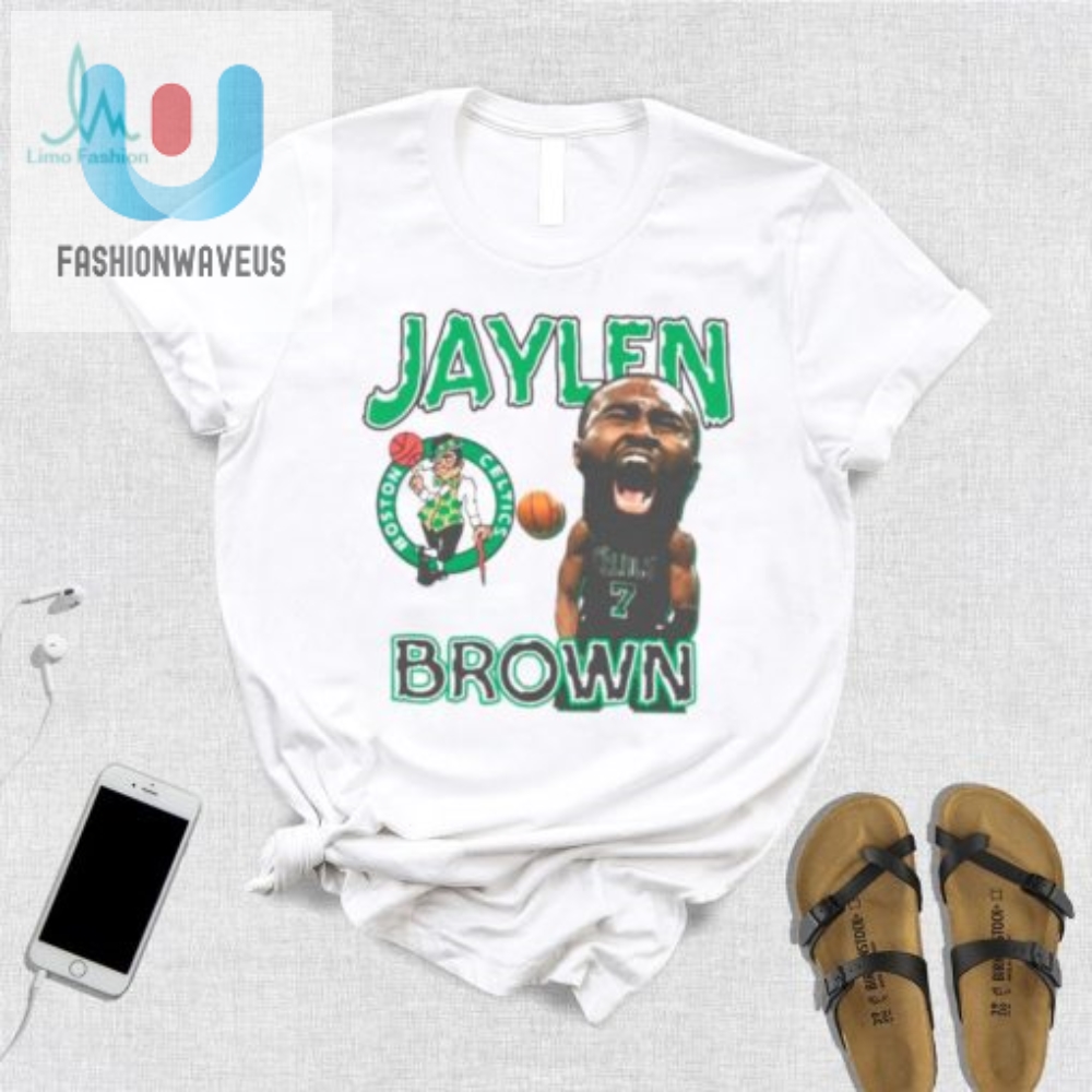 Swishin Dishin With A Jaylen Brown Celtics Tee fashionwaveus 1