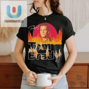 Score Big With Tom Brady Flame Signature Tee fashionwaveus 1 1