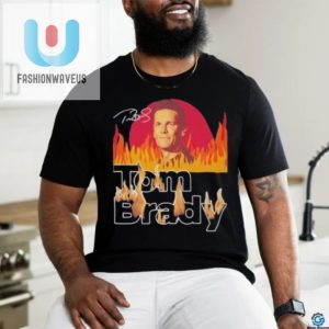 Score Big With Tom Brady Flame Signature Tee fashionwaveus 1 2