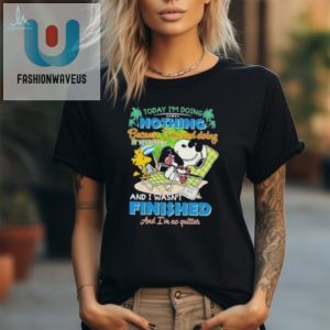 Snoopy Doing Nothing Since Yesterday Shirt Get Yours Now fashionwaveus 1 1