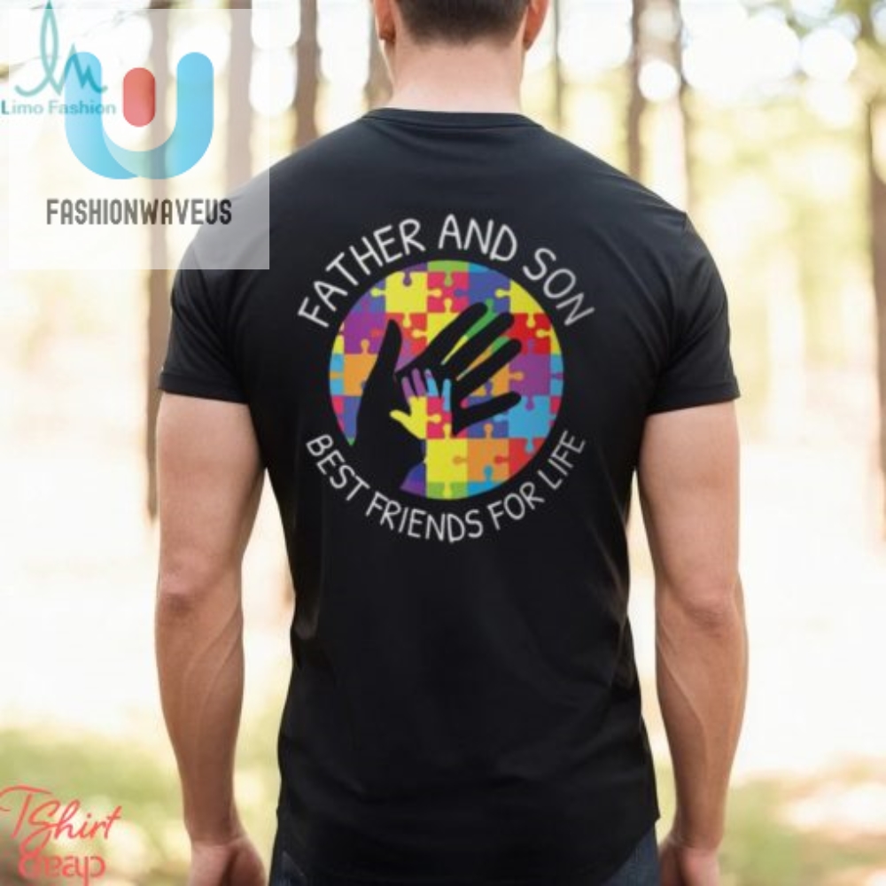 Autism Dynamic Duo Tee Dad  Son Edition
