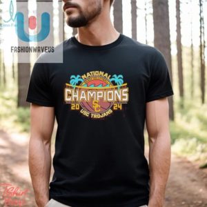 Serve Up Some Laughs With This Usc 2024 Ncaa Beach Vb Champs Tee fashionwaveus 1 2