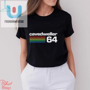 Level Up Your Wardrobe With The Cave Dweller 64 Tee fashionwaveus 1 3