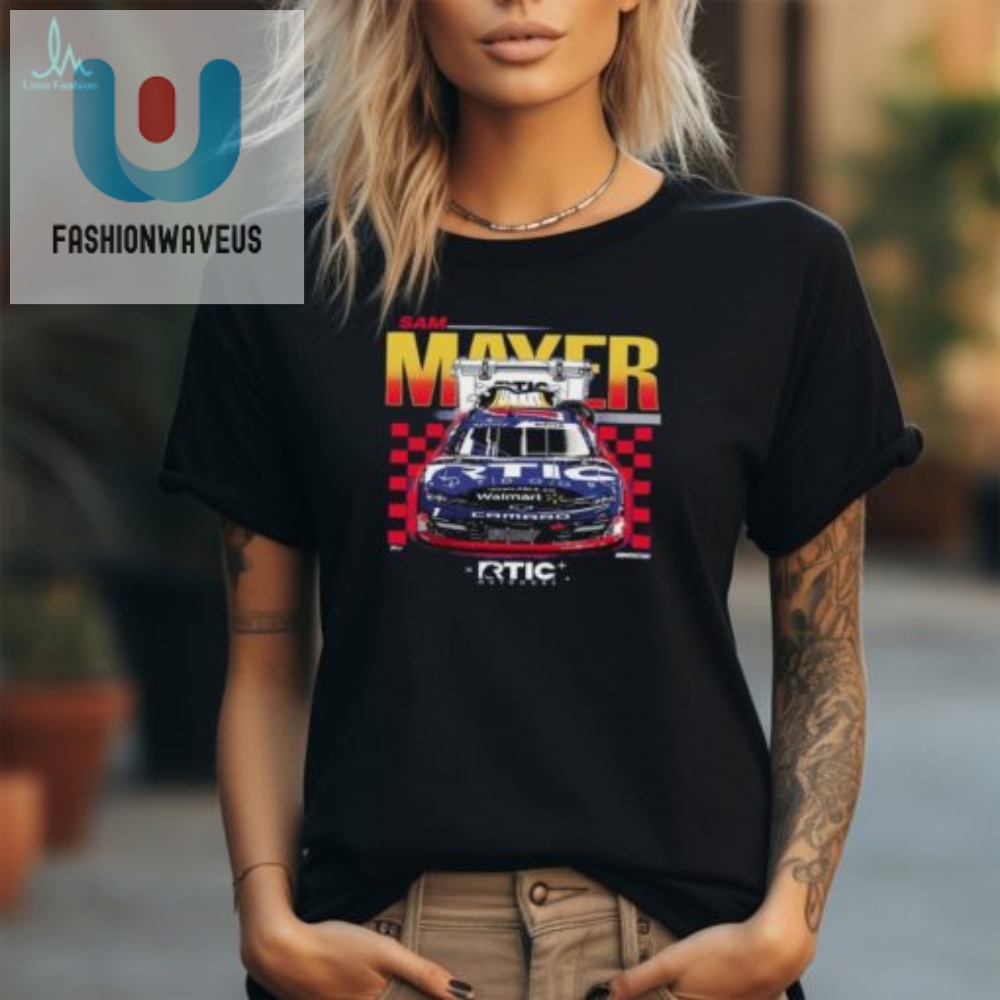 Rev Up Your Style With Sam Mayer Jr Motorsports Tee